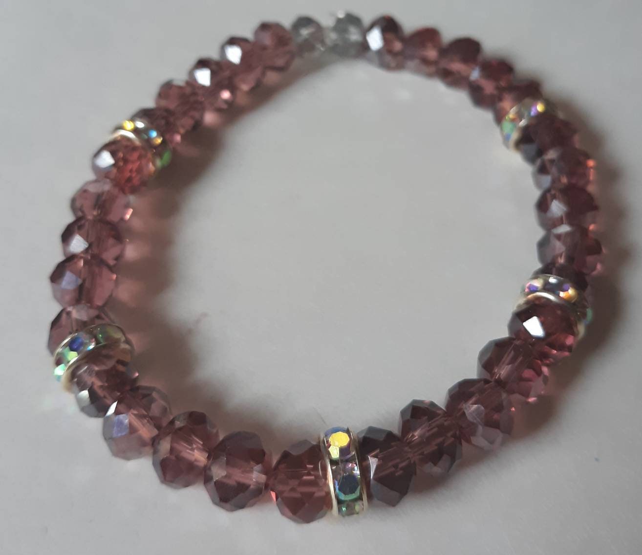 Deep Purple Sparkle Bracelet