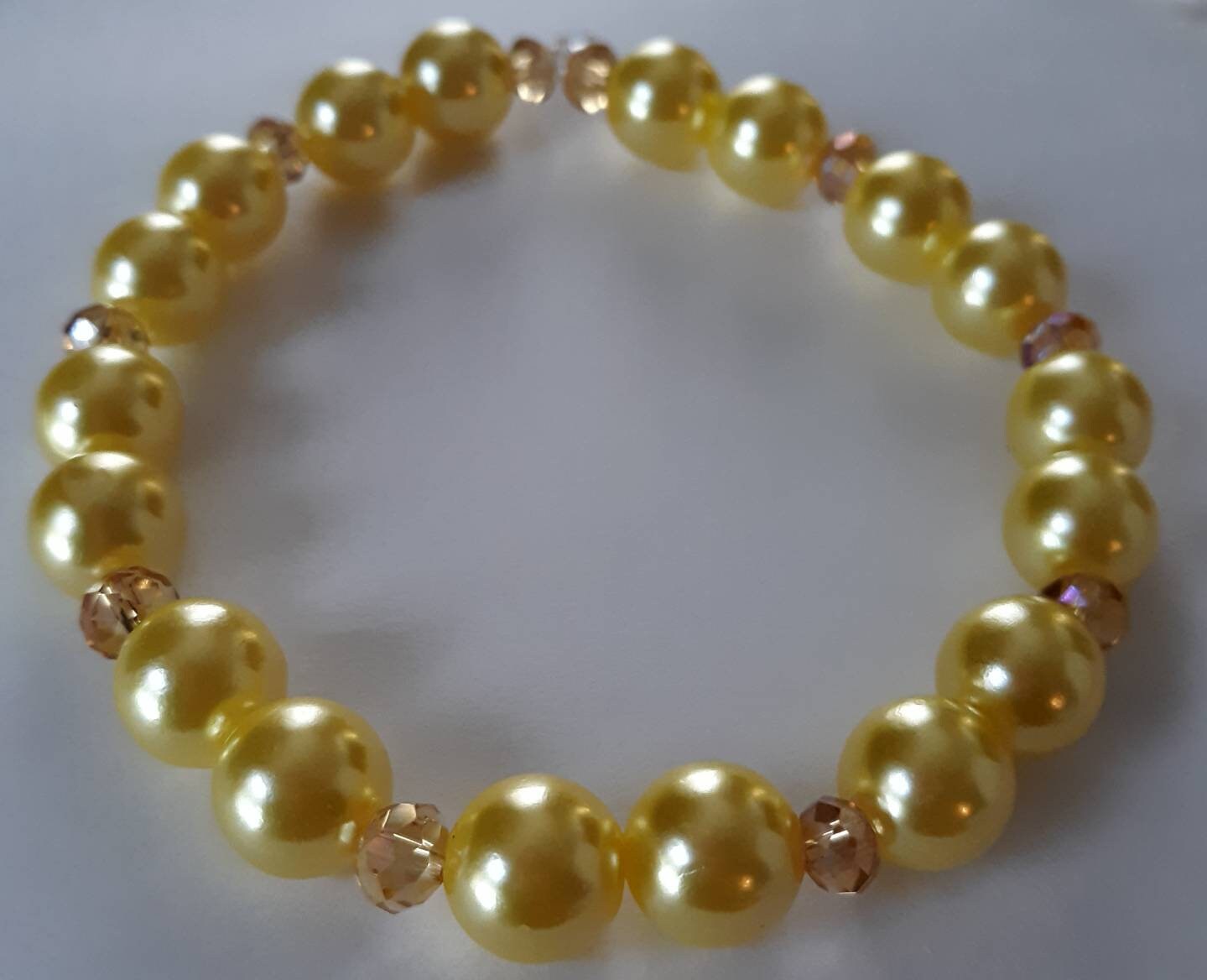 Color Blast Collection: Yellow Sparkle bracelet