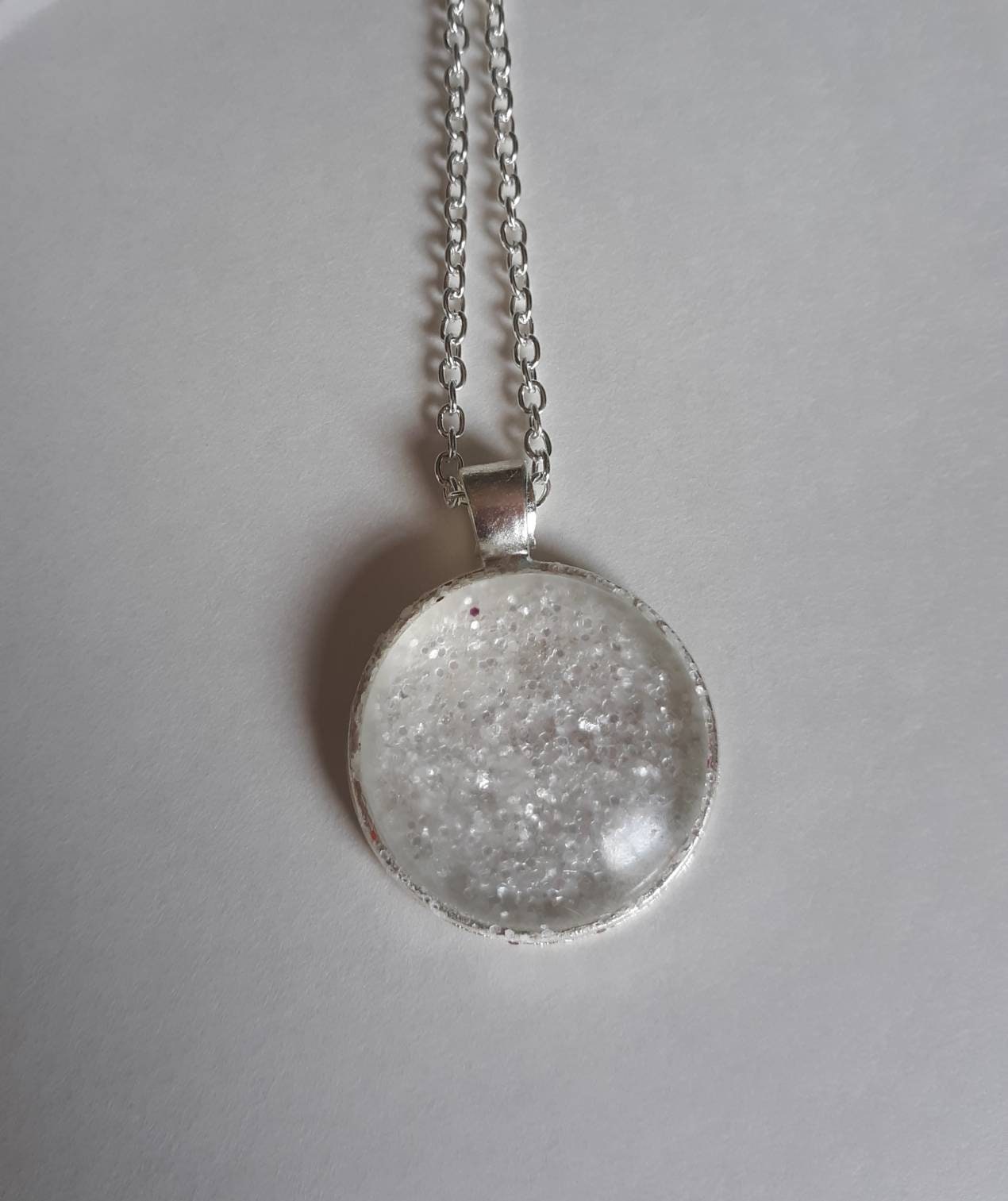 Confetti Glitter Pendant Necklaces