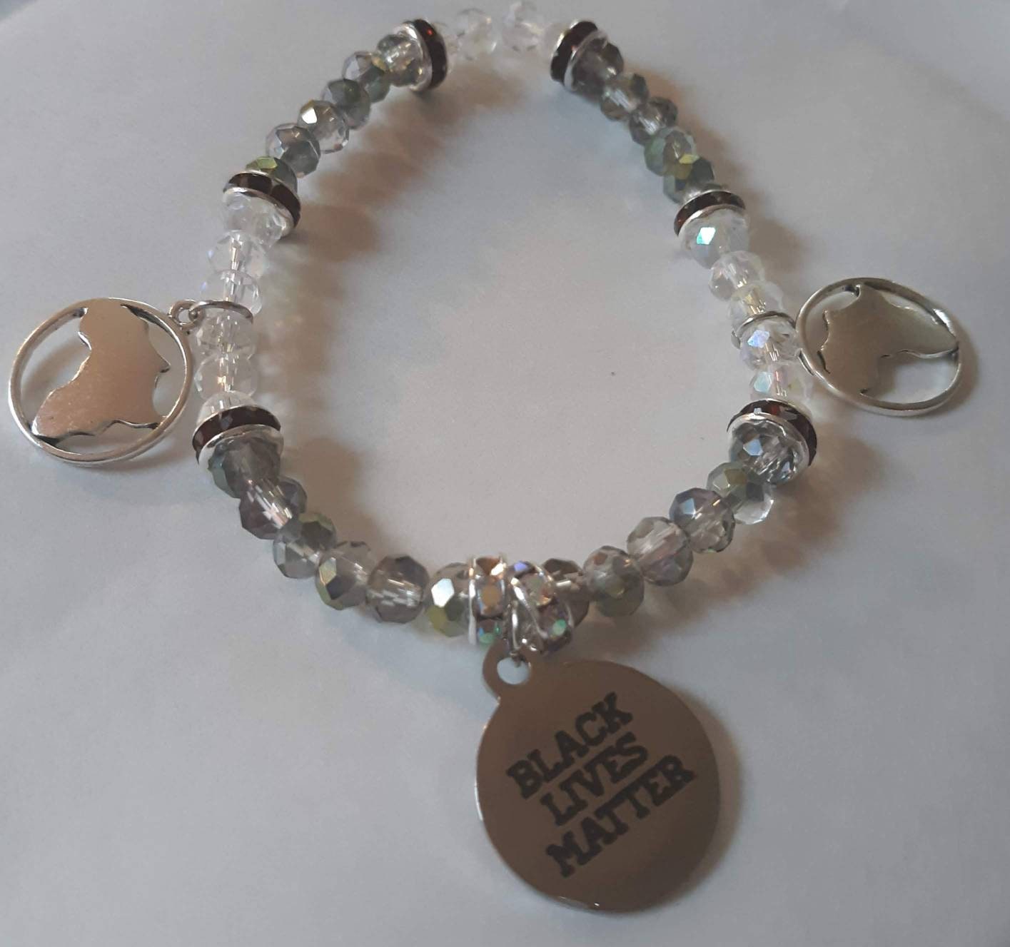 Sparkly Black Lives Matter Bracelets