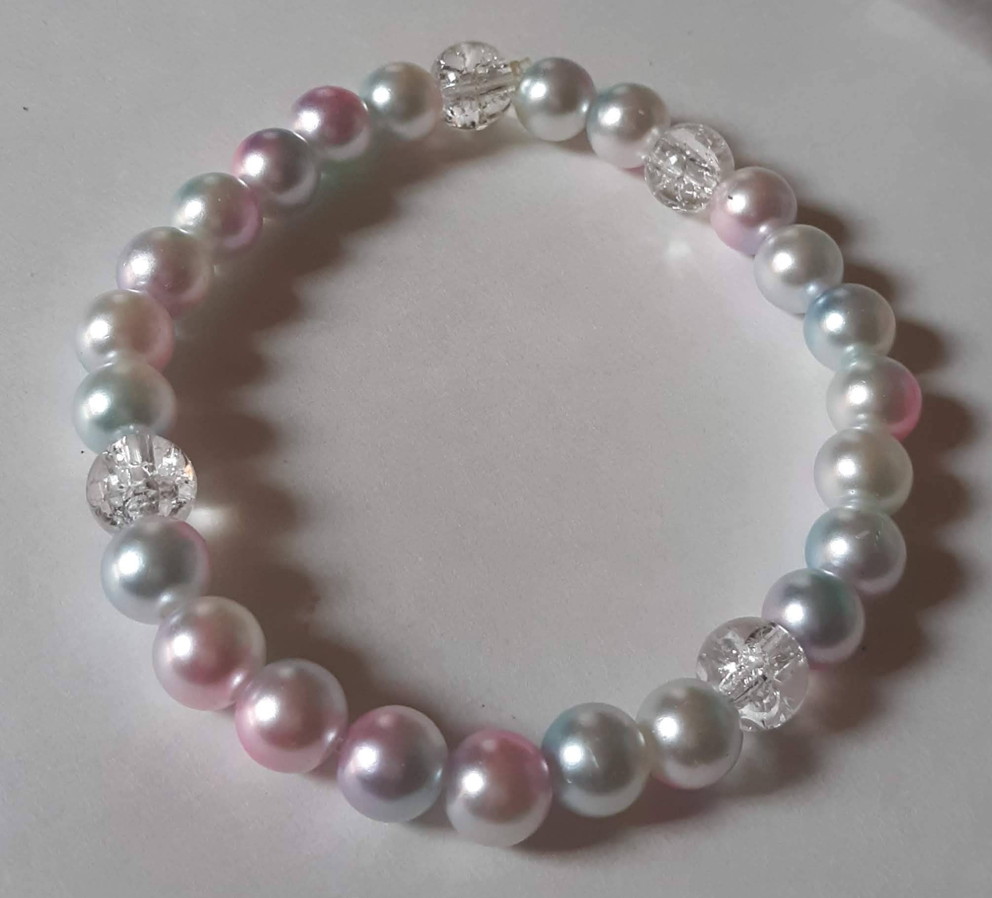 Pastel Crackle Bracelet