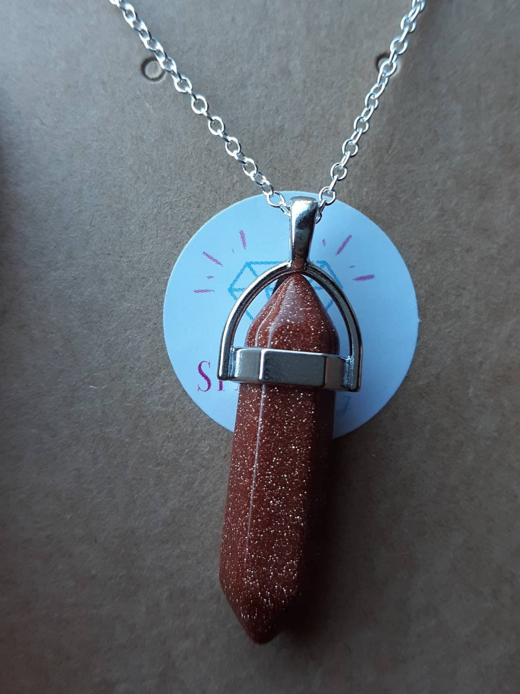 Crystal pendant Necklaces