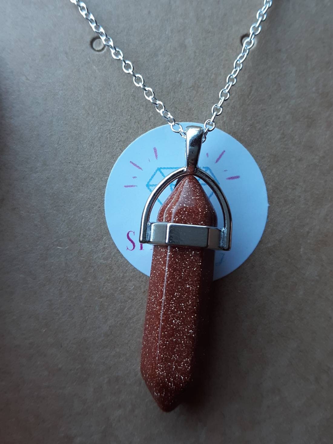 Crystal pendant Necklaces