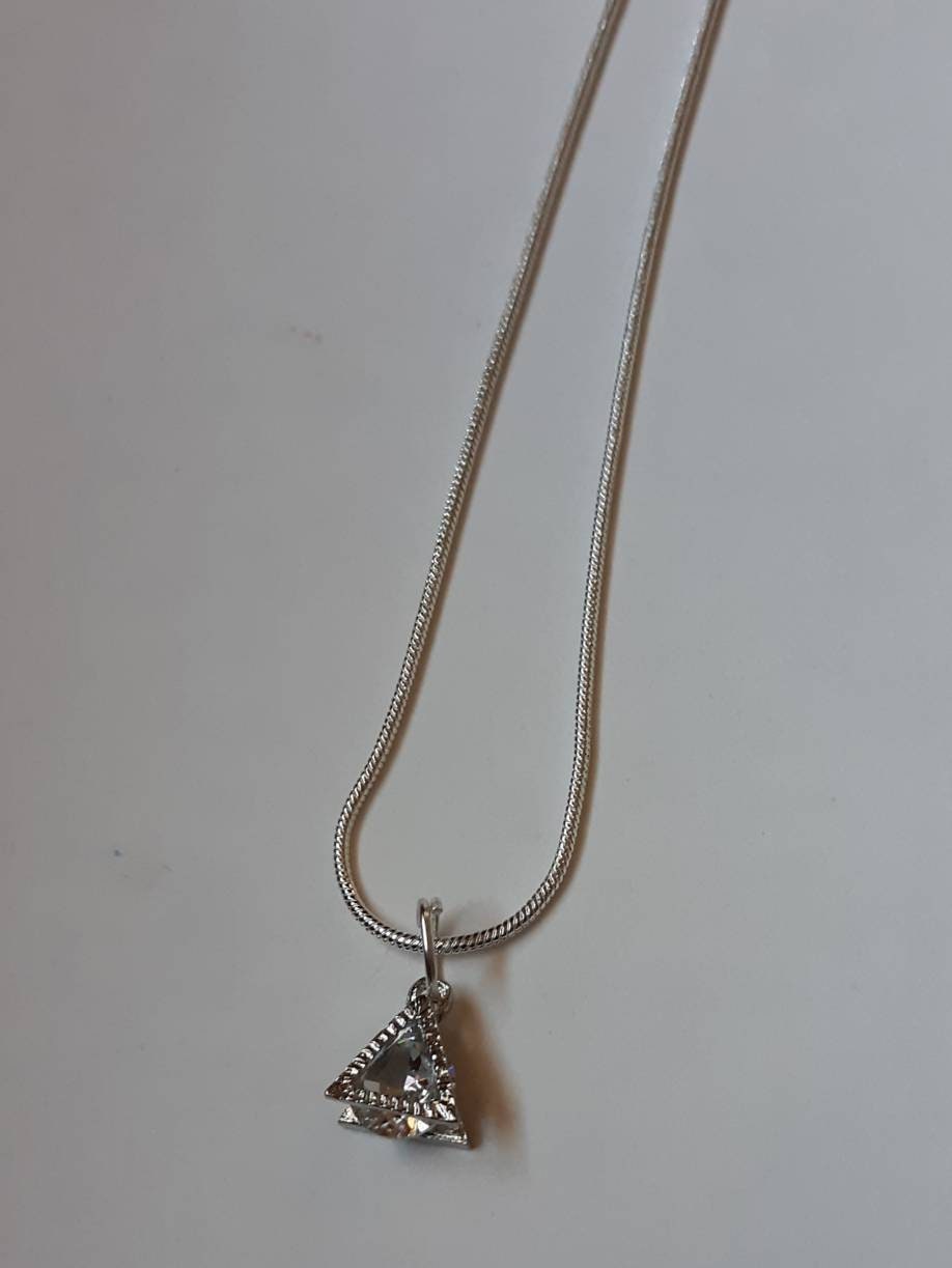 Cubic Zirconia Sparkle Necklace