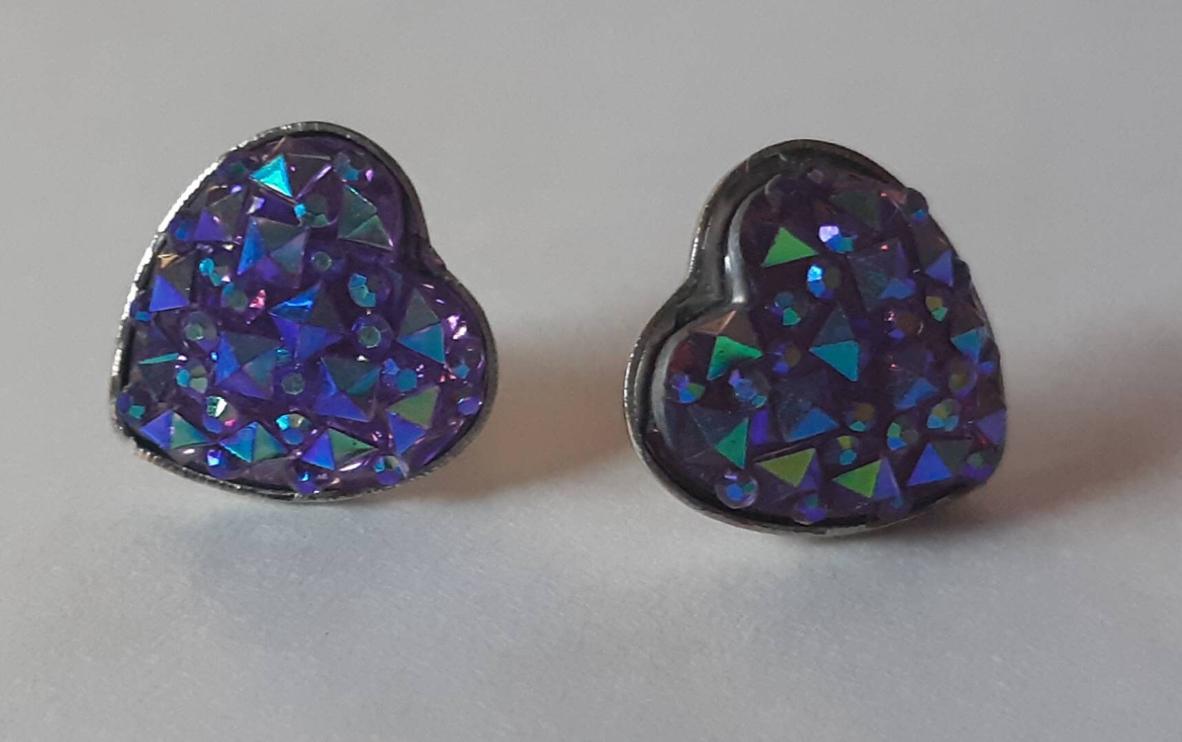 Sparkly Textured Stud Earrings