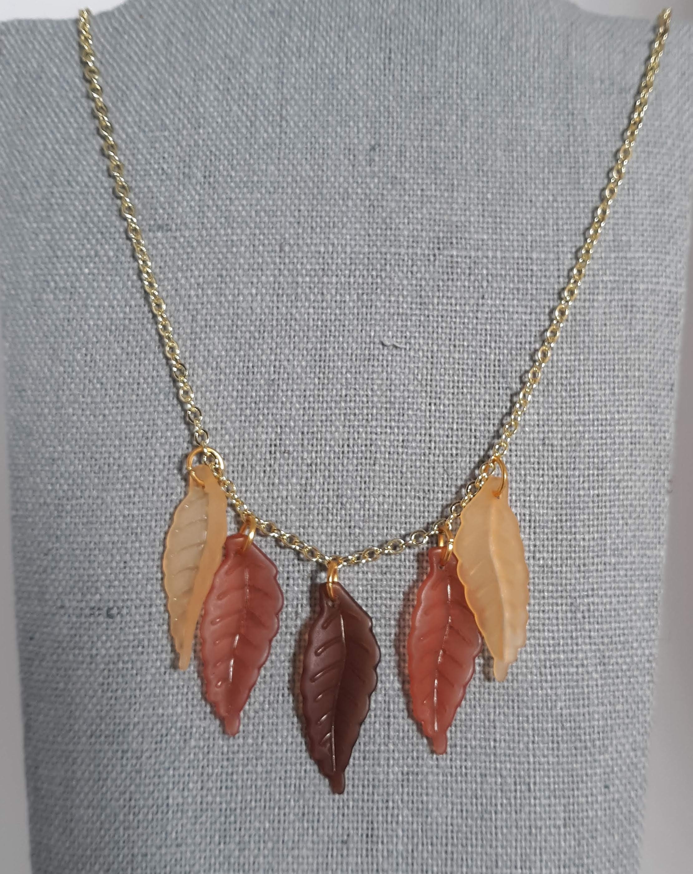 Autumn Foliage Necklace
