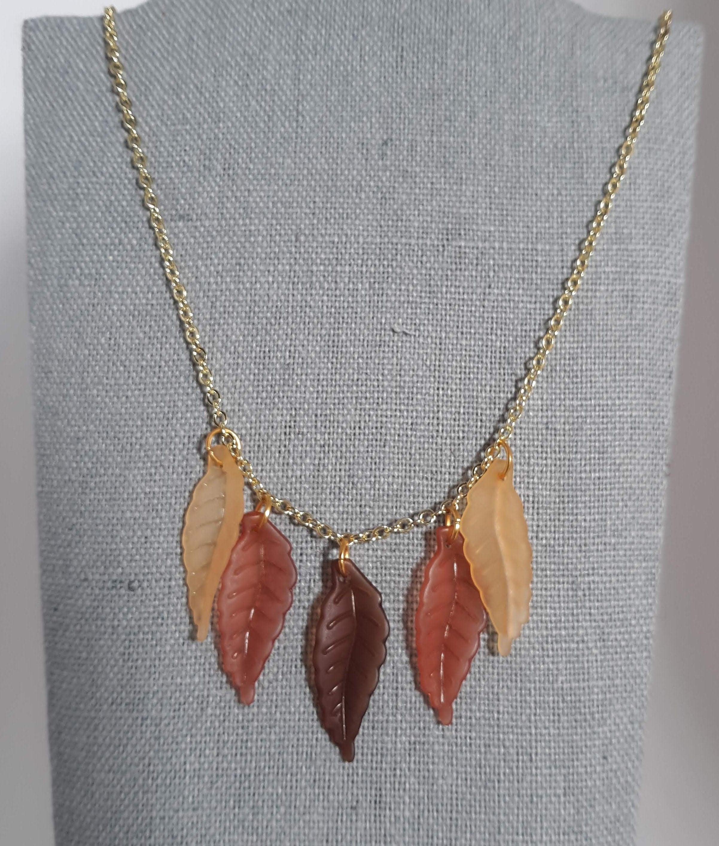 Autumn Foliage Necklace
