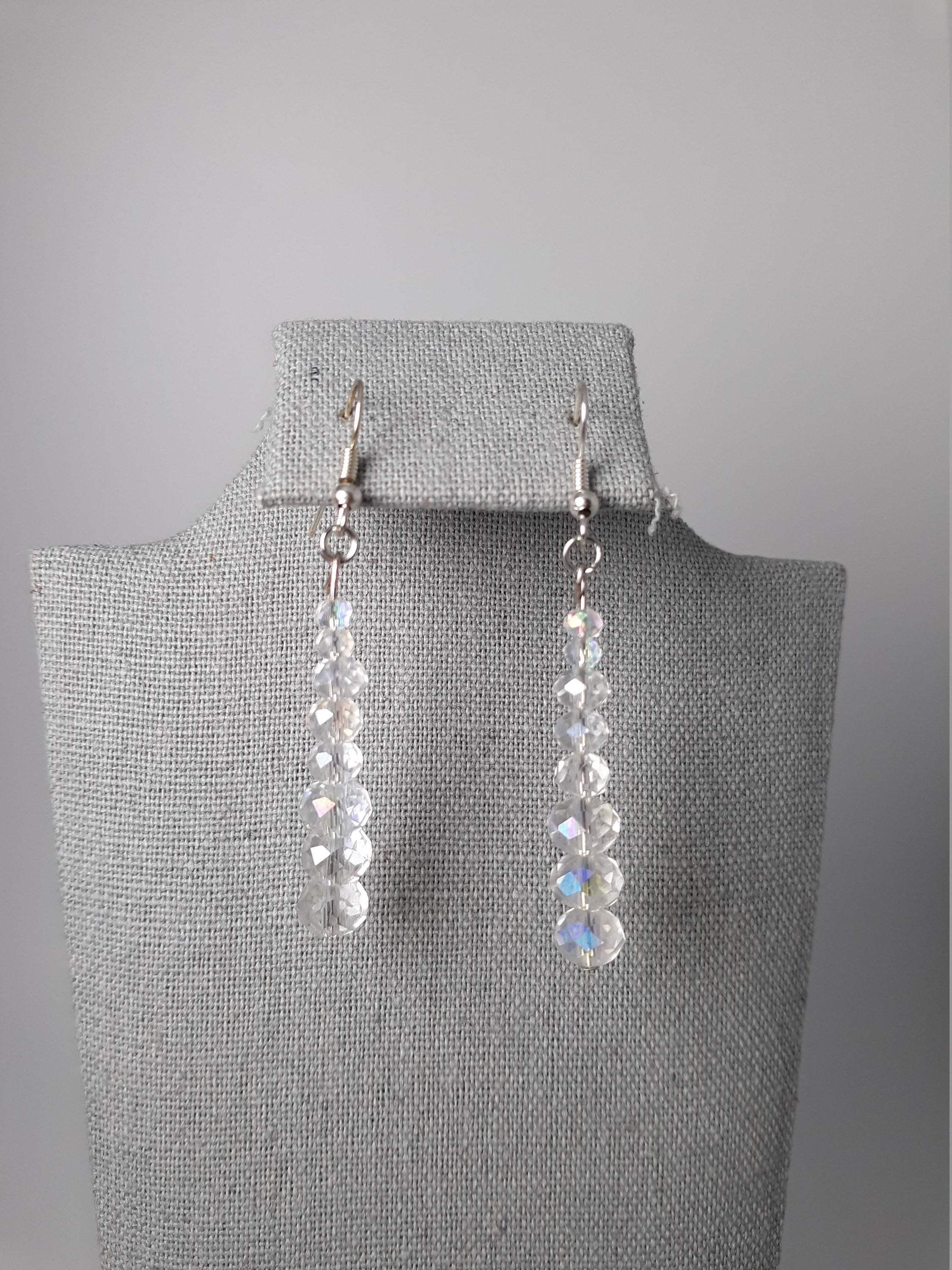 Sparkly Icy Icicle Earrings