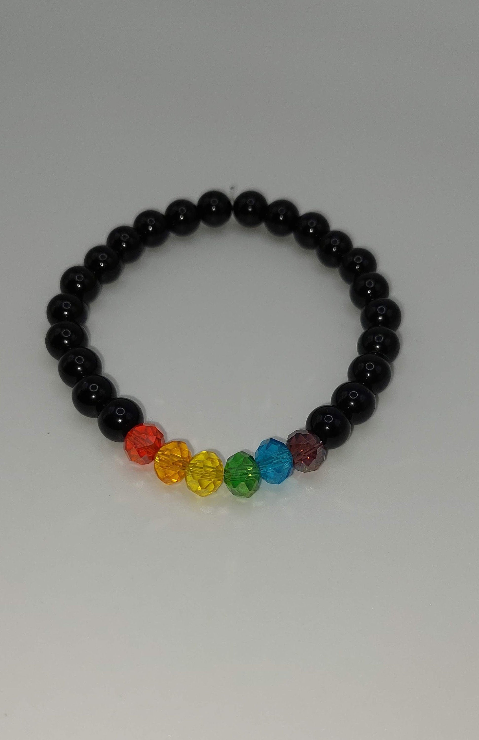 Black Pride Rainbow LGBTQ+ Bracelet