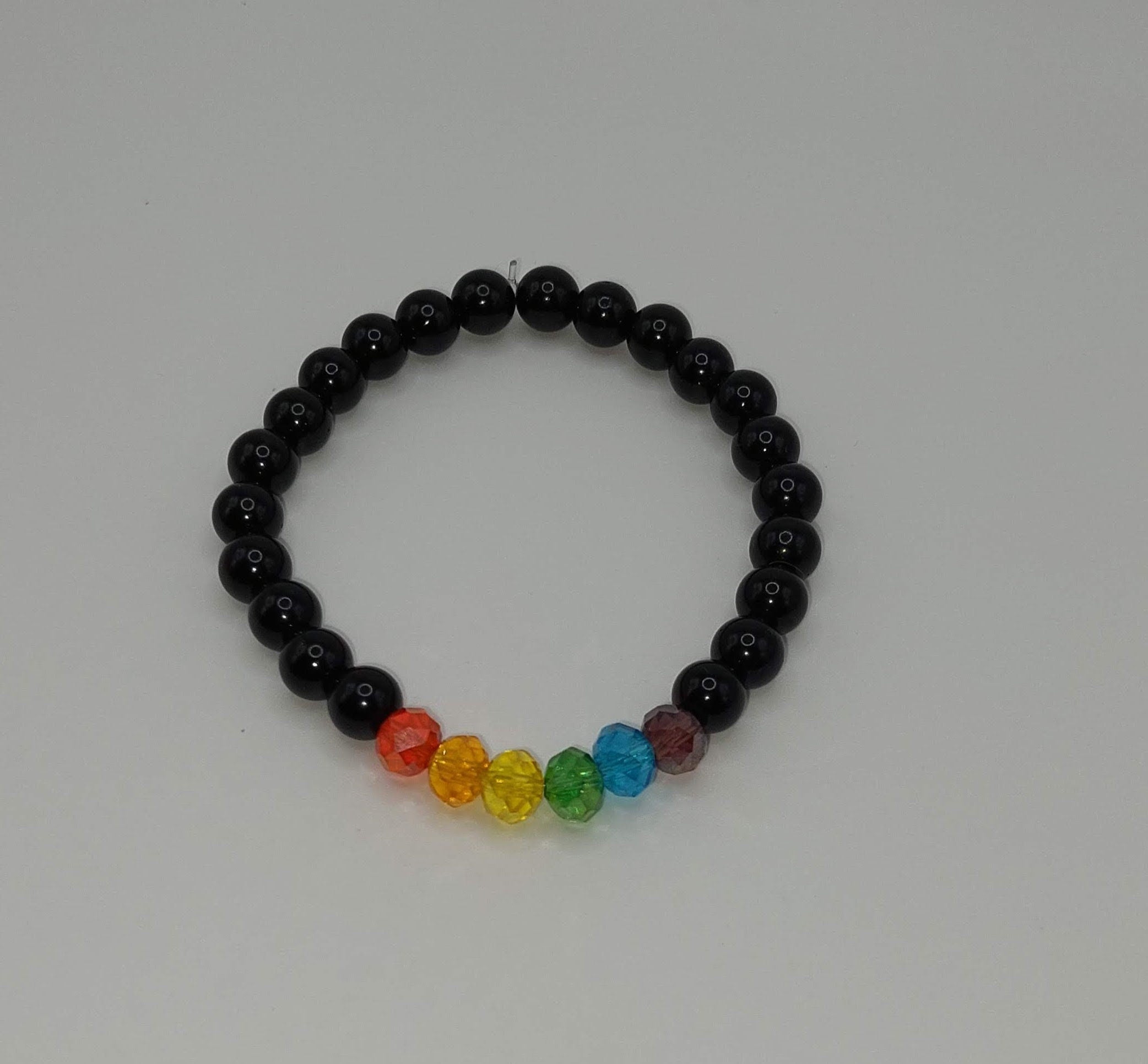 Black Pride Rainbow LGBTQ+ Bracelet