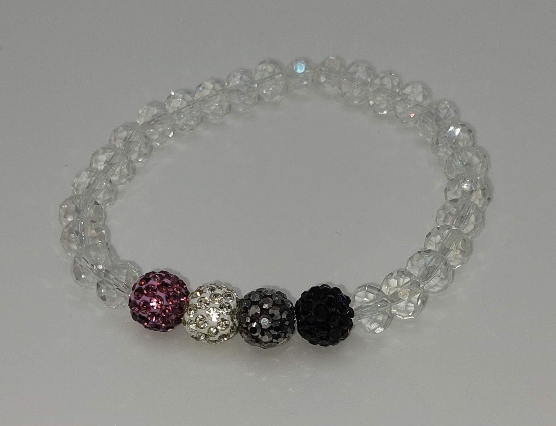 Asexual Pride Flag Bracelet