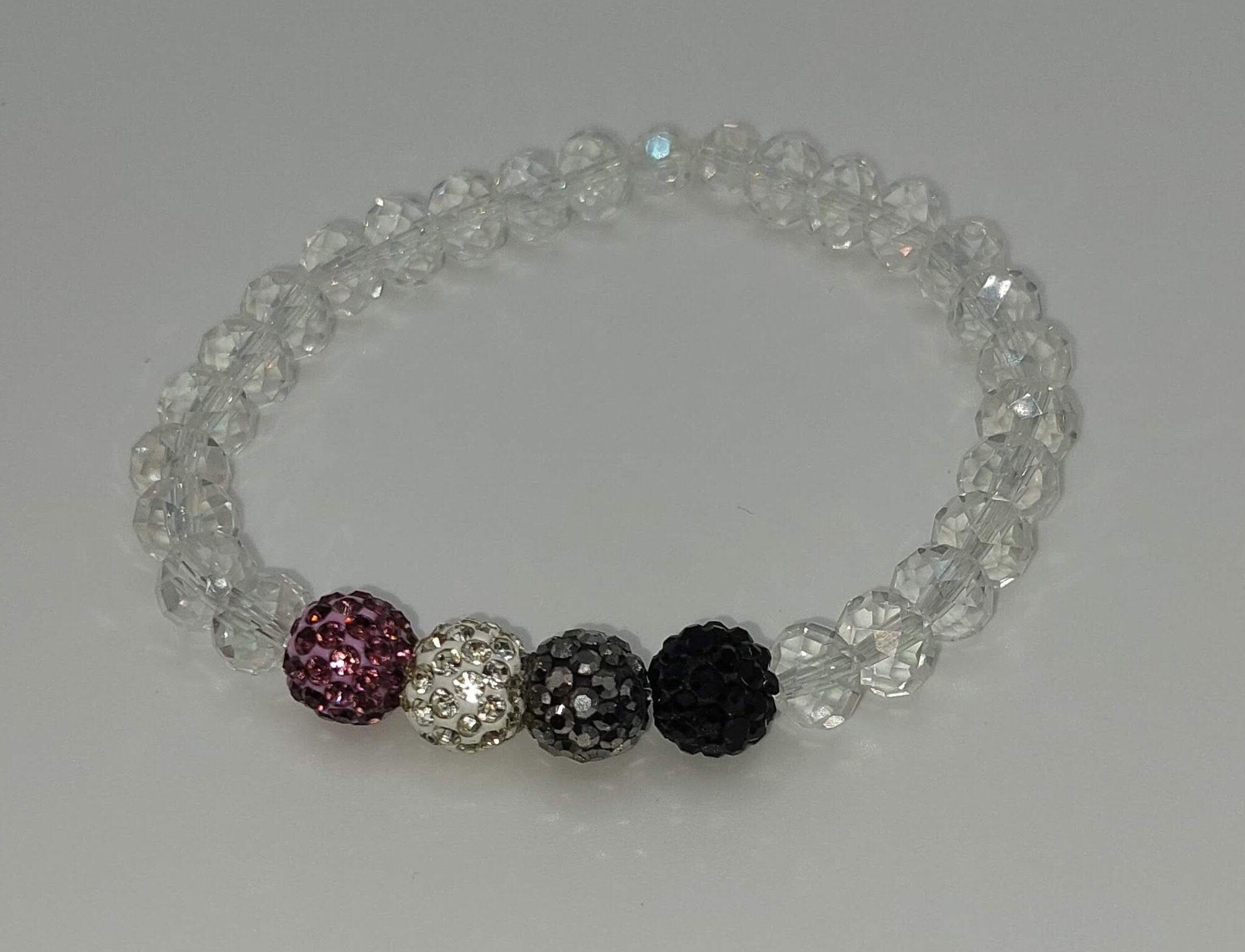 Asexual Pride Flag Bracelet