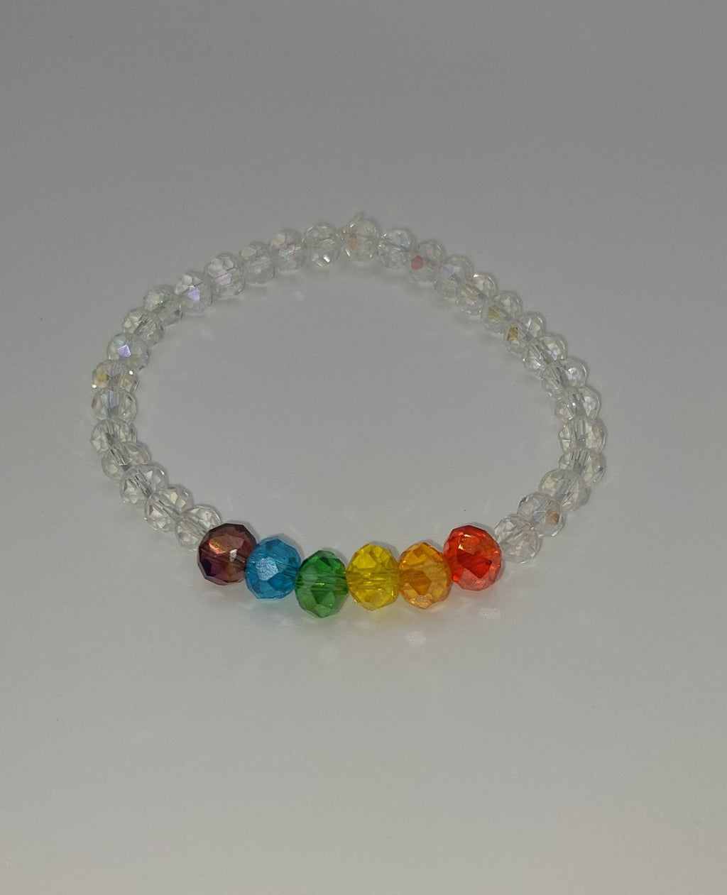 Sparkly Pride Rainbow Bracelet