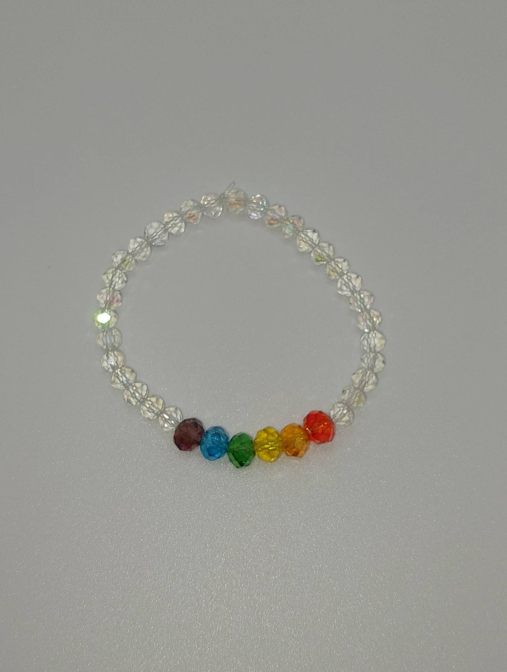 Sparkly Pride Rainbow Bracelet