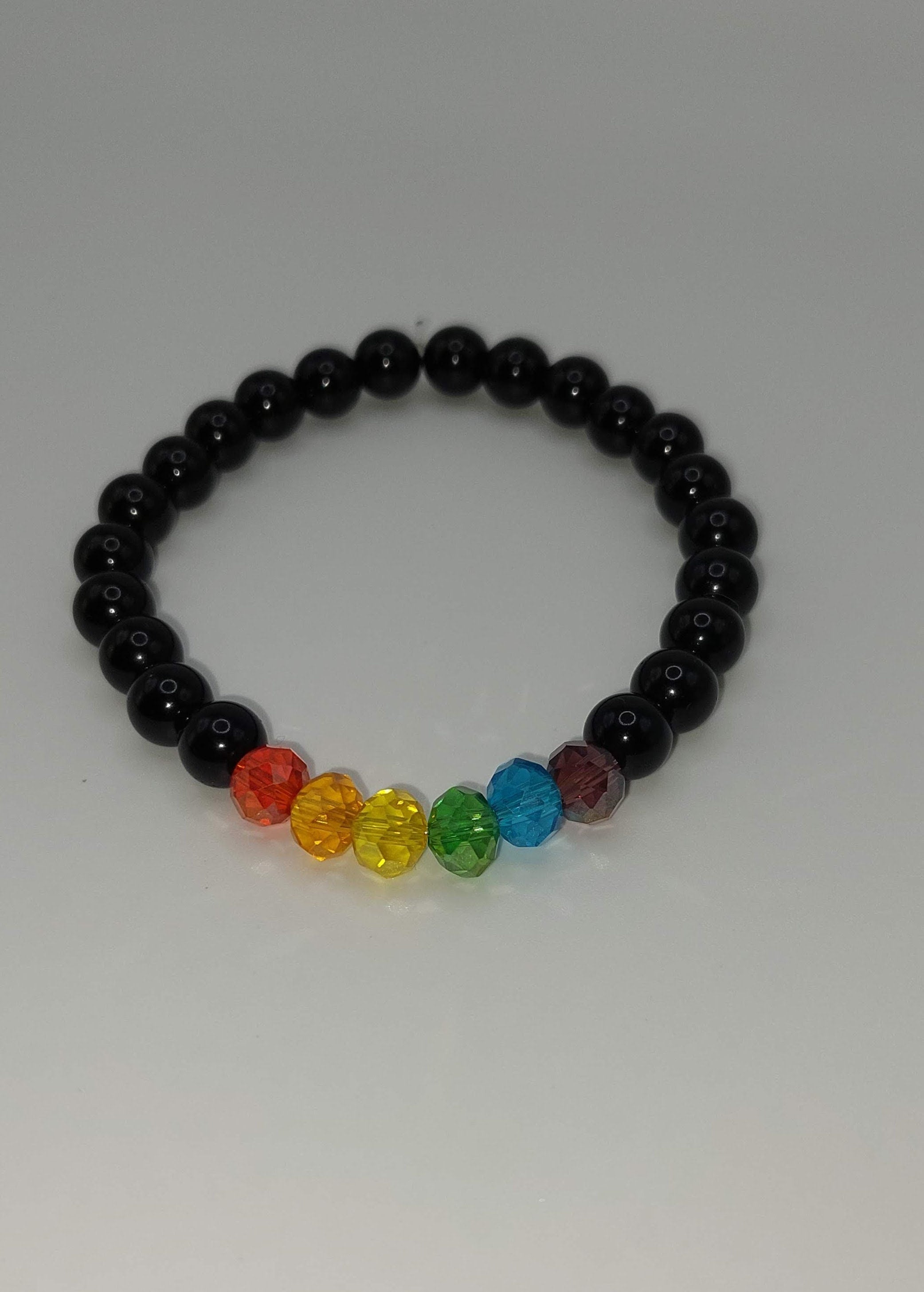 Black Pride Rainbow LGBTQ+ Bracelet