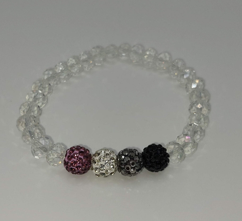 Asexual Pride Flag Bracelet