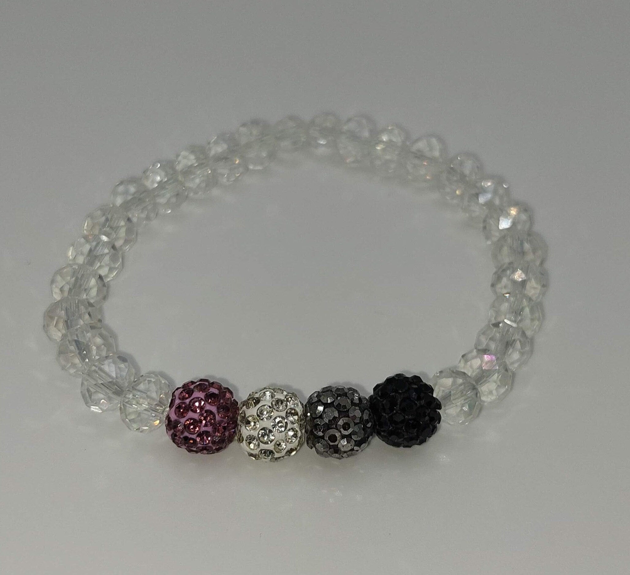 Asexual Pride Flag Bracelet