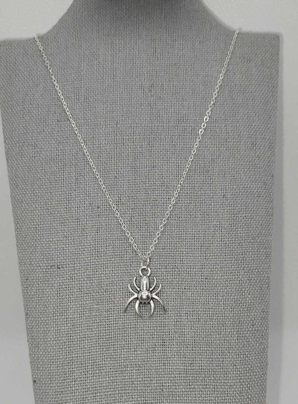 Sliver Spider Necklace for Spiderman Marvel Fans