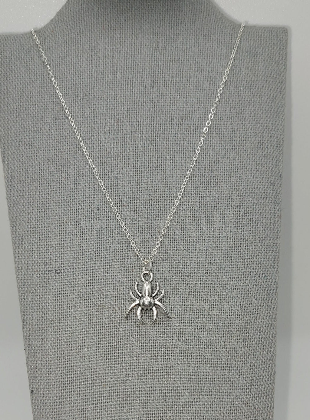 Sliver Spider Necklace for Spiderman Marvel Fans