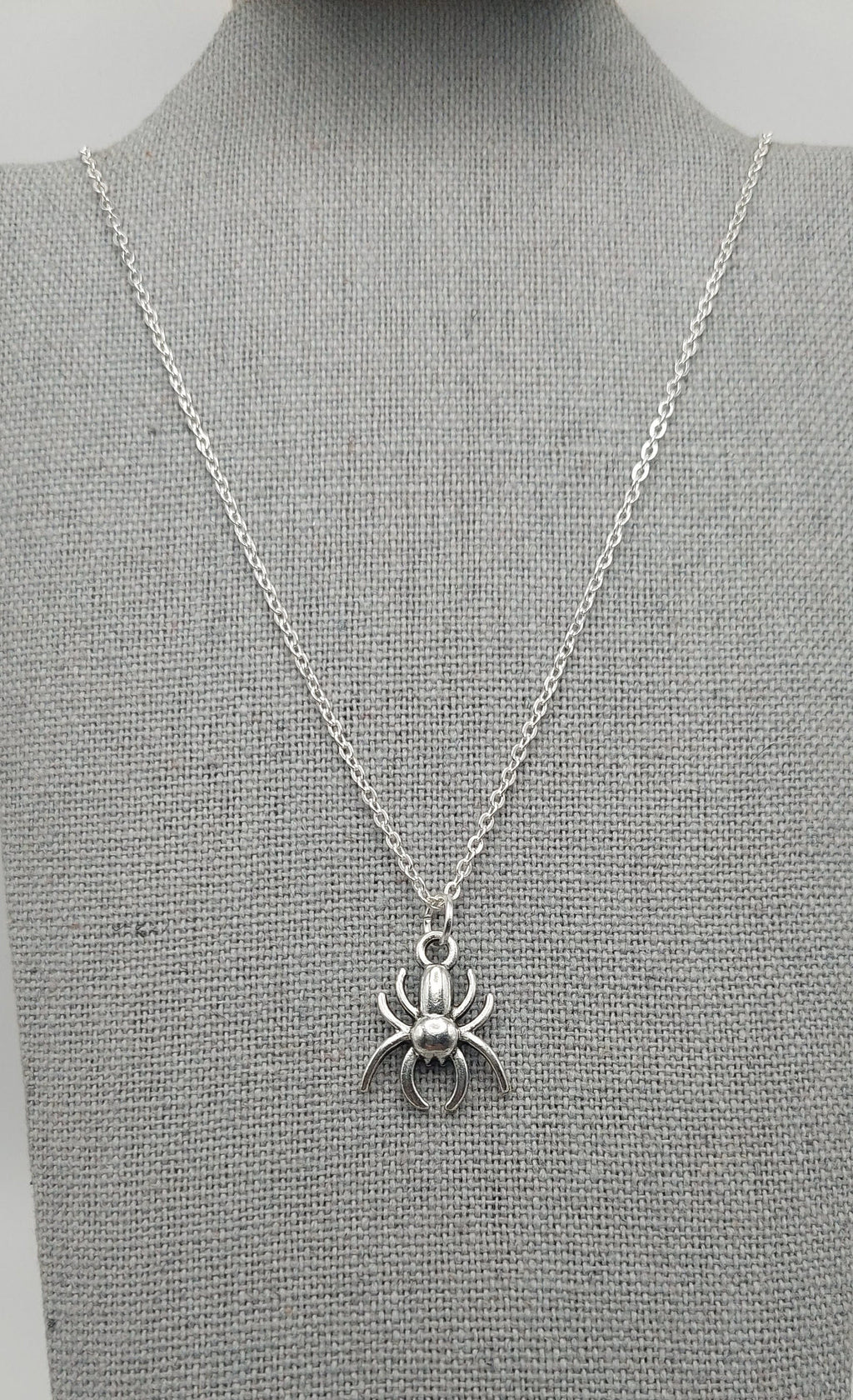 Sliver Spider Necklace for Spiderman Marvel Fans