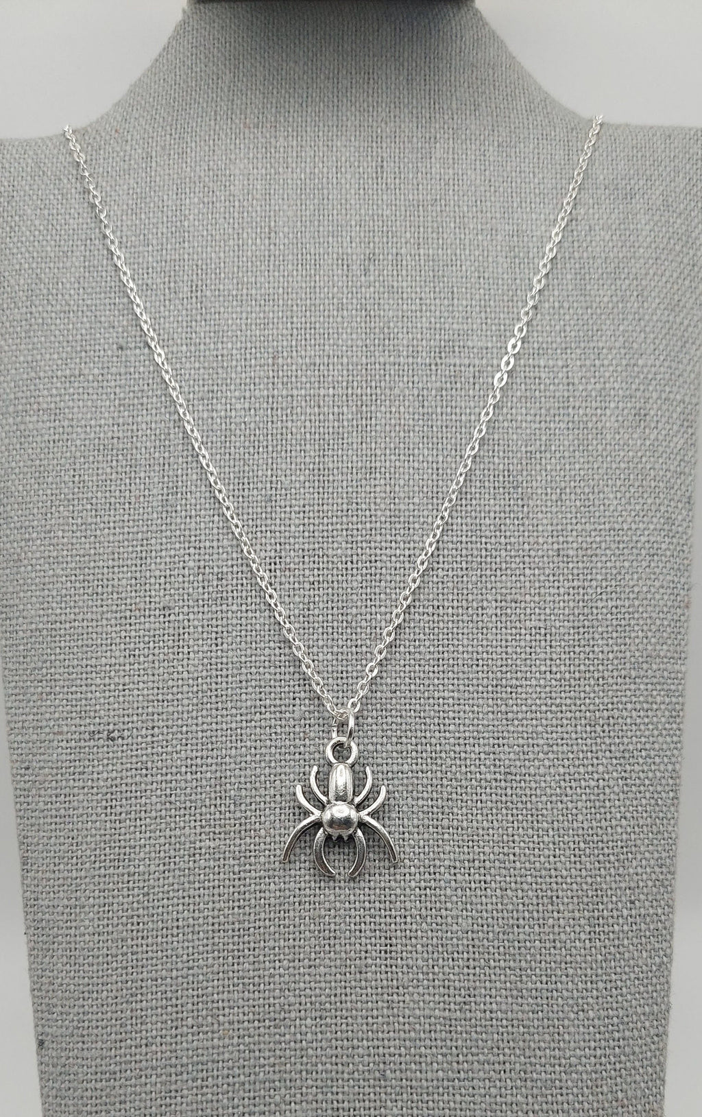 Sliver Spider Necklace for Spiderman Marvel Fans